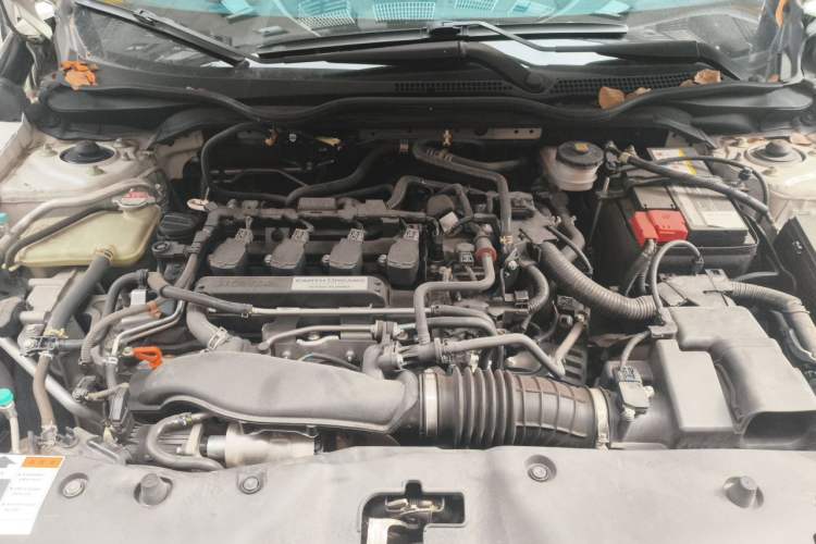 Used Honda Civic 2021 HATCHBACK 220TURBO CVT New Trendsetter Engine Bay