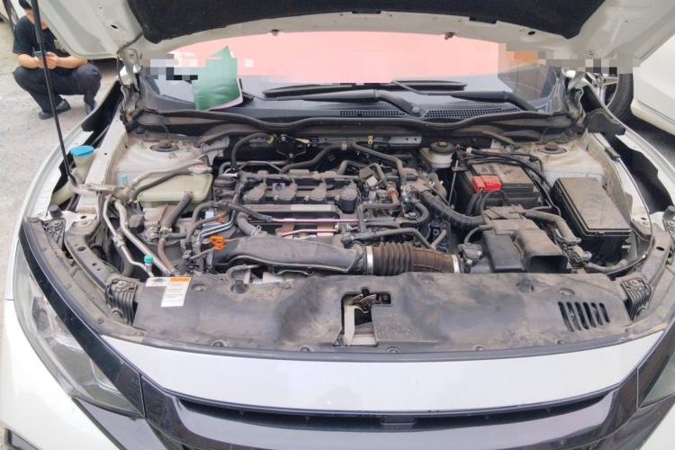 Used Honda Civic 2021 HATCHBACK 220TURBO CVT New Trendsetter Engine Bay
