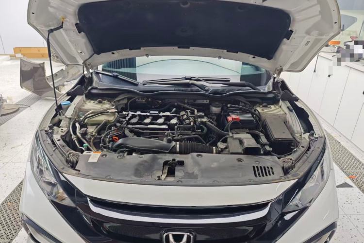 Used Honda Civic 2021 HATCHBACK 220TURBO CVT New Trendsetter Engine Bay