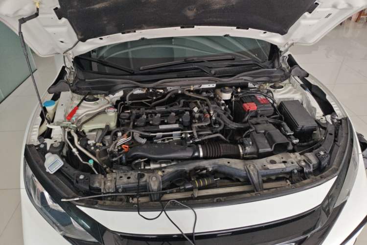 Used Honda Civic 2021 HATCHBACK 220TURBO CVT New Trendsetter Engine Bay