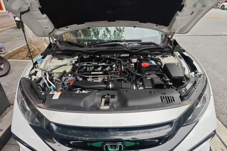 Used Honda Civic 2021 HATCHBACK 220TURBO CVT New Trendsetter Engine Bay