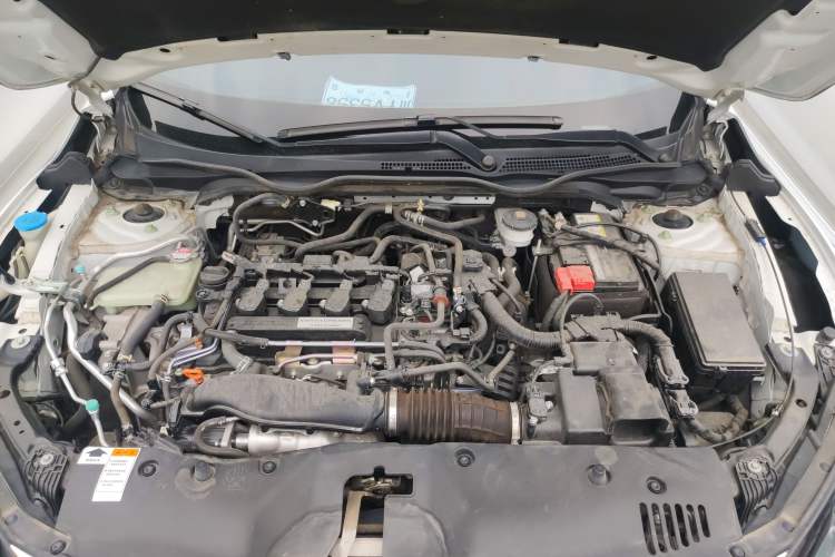 Used Honda Civic 2021 HATCHBACK 220TURBO CVT New Trendsetter Engine Bay