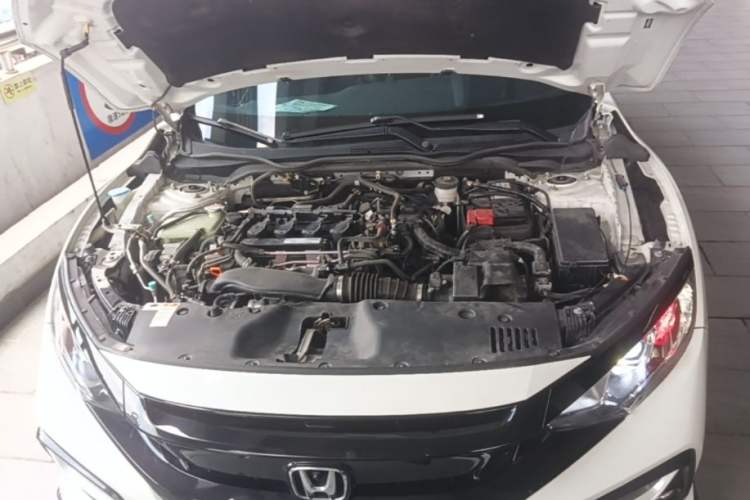 Used Honda Civic 2021 HATCHBACK 220TURBO CVT New Trendsetter Engine Bay