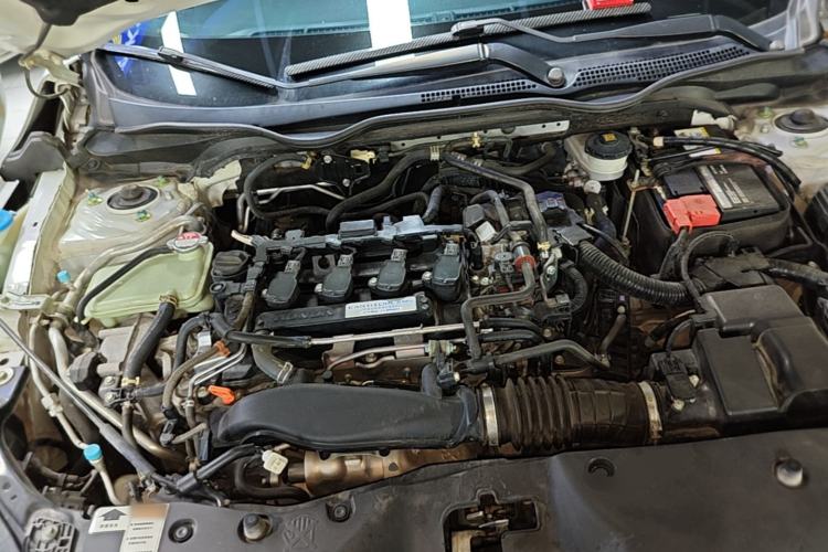 Used Honda Civic 2021 HATCHBACK 220TURBO CVT New Trendsetter Engine Bay