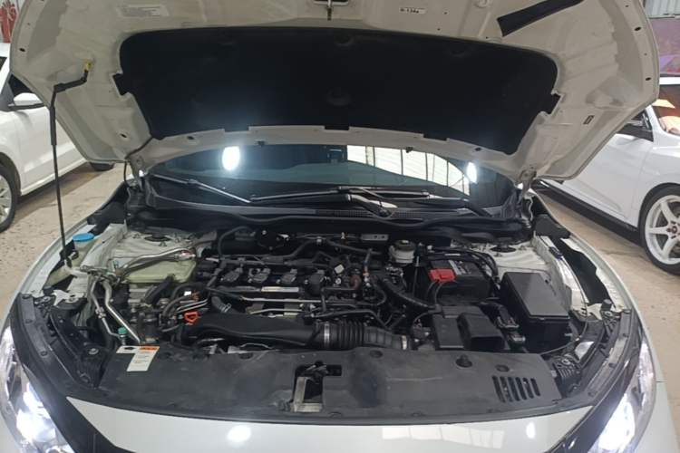 Used Honda Civic 2021 HATCHBACK 220TURBO CVT New Trendsetter Engine Bay