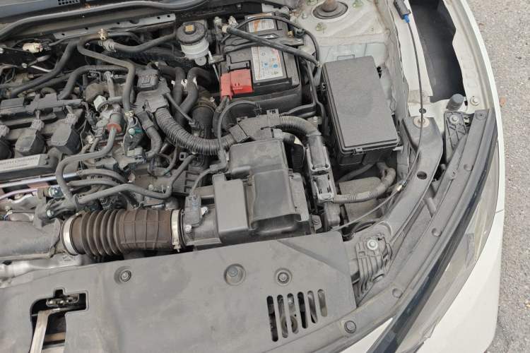 Used Honda Civic 2021 HATCHBACK 220TURBO CVT New Trendsetter Engine Bay Left