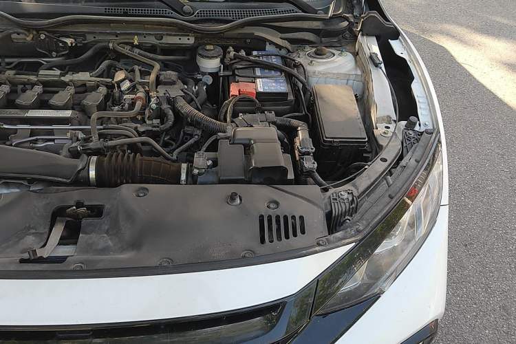 Used Honda Civic 2021 HATCHBACK 220TURBO CVT New Trendsetter Engine Bay Left