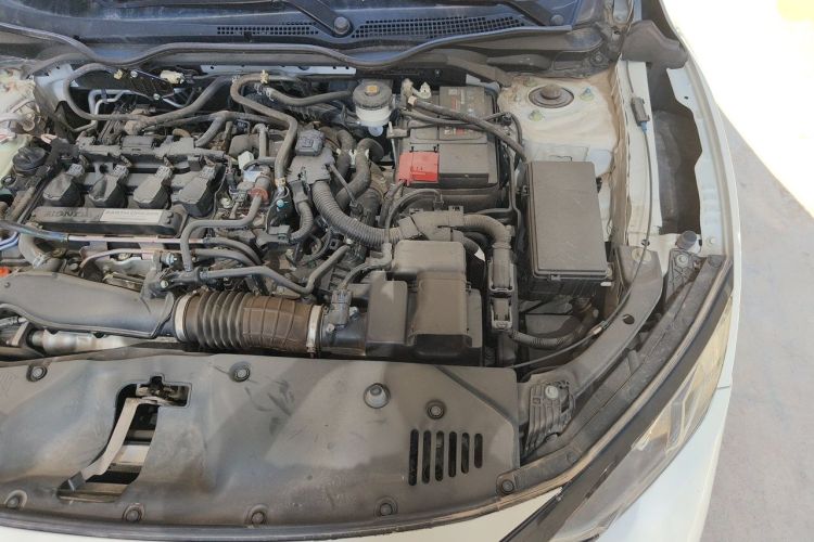 Used Honda Civic 2021 HATCHBACK 220TURBO CVT New Trendsetter Engine Bay Left