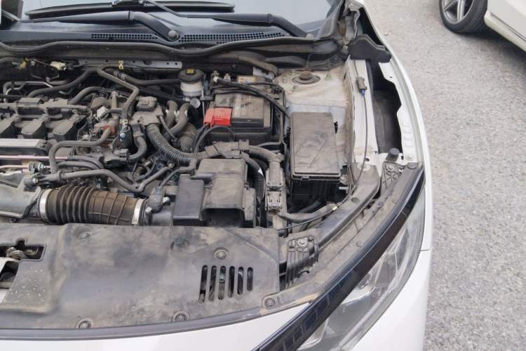 Used Honda Civic 2021 HATCHBACK 220TURBO CVT New Trendsetter Engine Bay Left