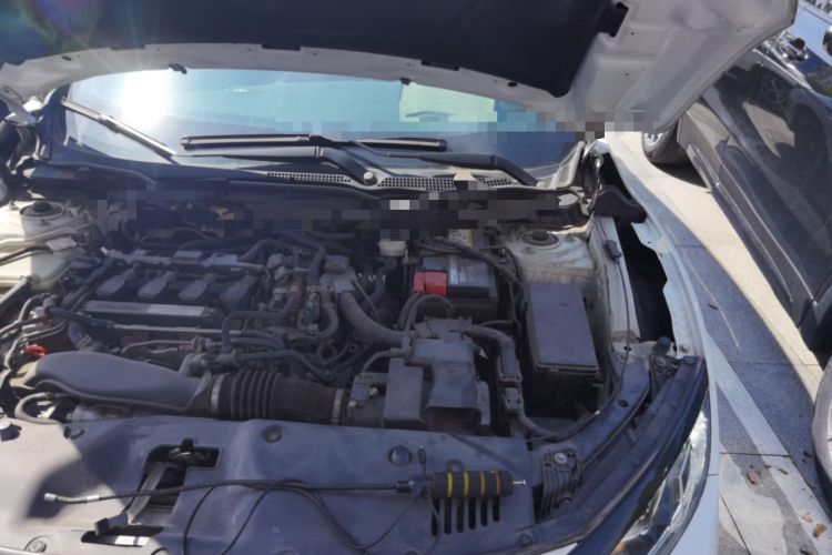 Used Honda Civic 2021 HATCHBACK 220TURBO CVT New Trendsetter Engine Bay Left