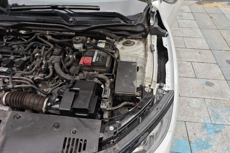 Used Honda Civic 2021 HATCHBACK 220TURBO CVT New Trendsetter Engine Bay Left