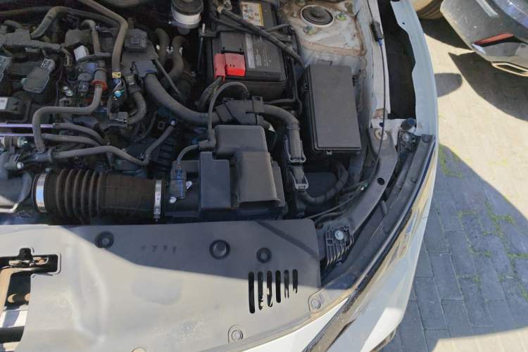 Used Honda Civic 2021 HATCHBACK 220TURBO CVT New Trendsetter Engine Bay Left