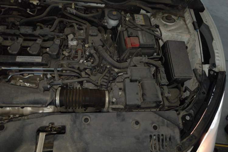 Used Honda Civic 2021 HATCHBACK 220TURBO CVT New Trendsetter Engine Bay Left