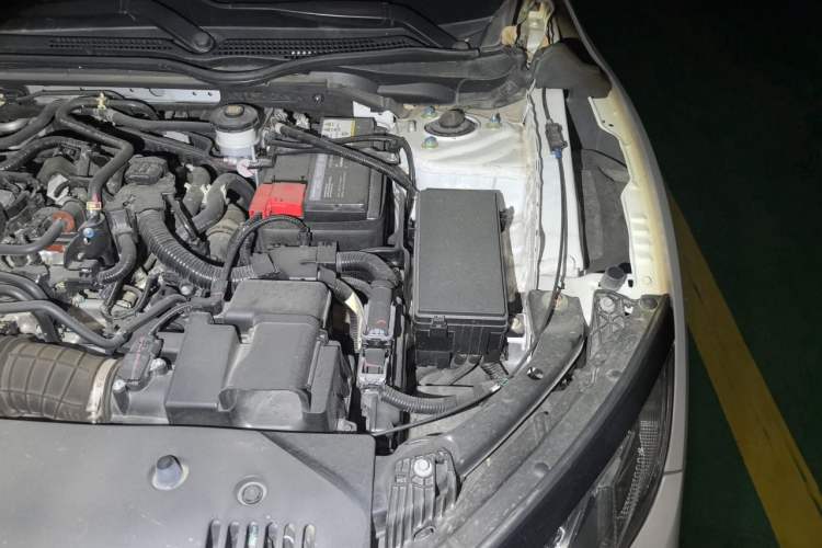 Used Honda Civic 2021 HATCHBACK 220TURBO CVT New Trendsetter Engine Bay Left