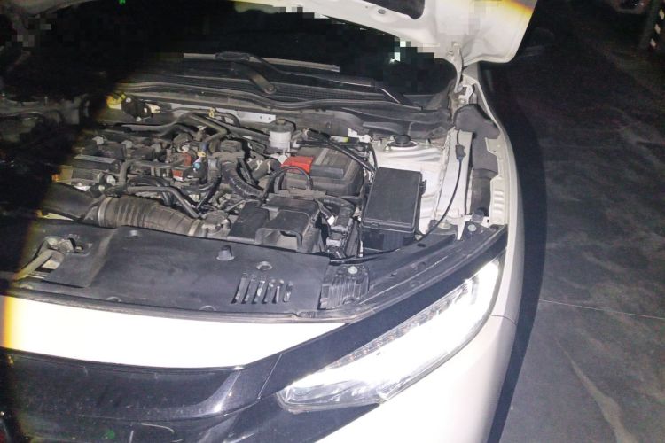 Used Honda Civic 2021 HATCHBACK 220TURBO CVT Trendy Cool Edition Engine Bay Left