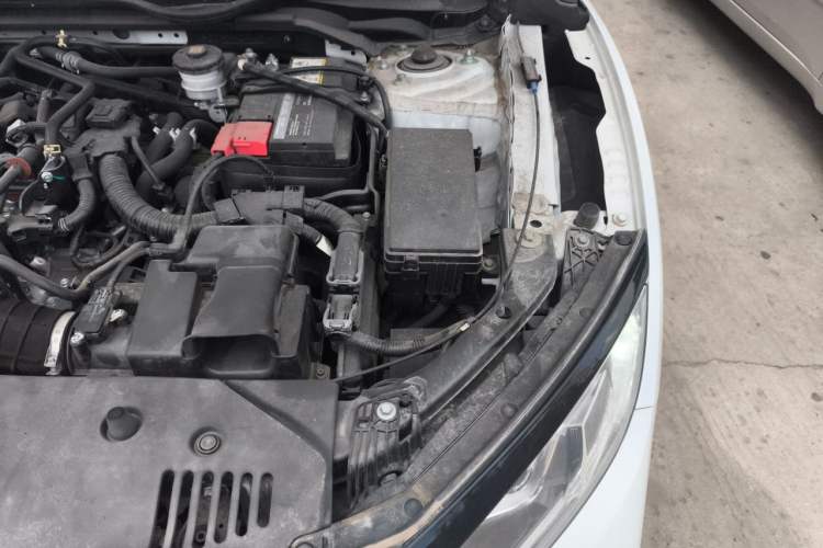 Used Honda Civic 2021 HATCHBACK 220TURBO CVT New Trendsetter Engine Bay Left