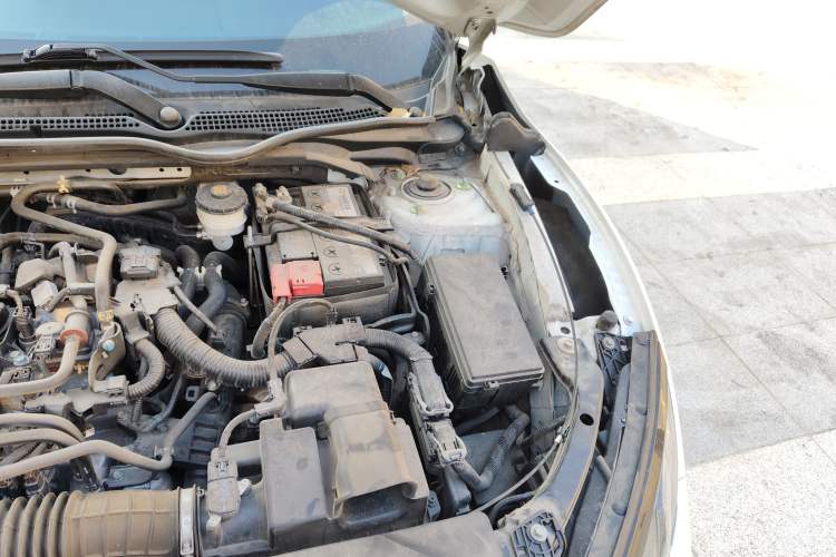 Used Honda Civic 2021 HATCHBACK 220TURBO CVT New Trendsetter Engine Bay Left