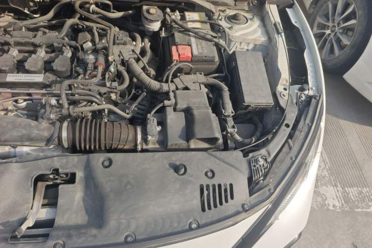 Used Honda Civic 2021 HATCHBACK 220TURBO CVT New Trendsetter Engine Bay Left