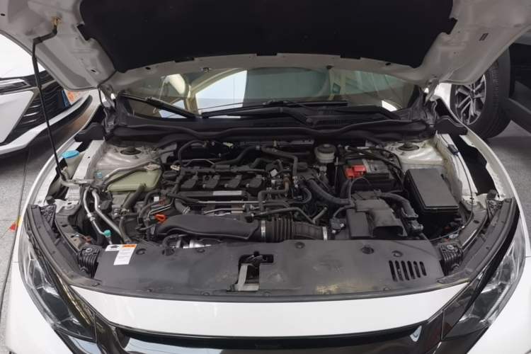 Used Honda Civic 2021 HATCHBACK 220TURBO CVT New Trendsetter Engine Bay