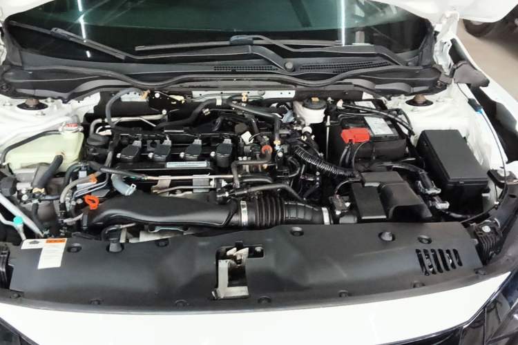 Used Honda Civic 2021 HATCHBACK 220TURBO CVT New Trendsetter Engine Bay