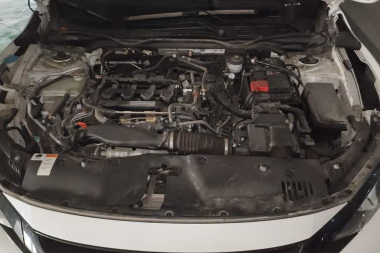 Used Honda Civic 2021 HATCHBACK 220TURBO CVT New Trendsetter Engine Bay