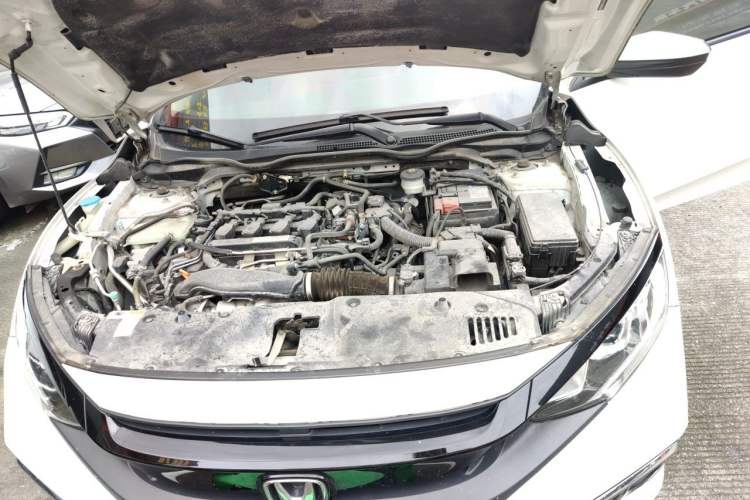 Used Honda Civic 2021 HATCHBACK 220TURBO CVT New Trendsetter Engine Bay