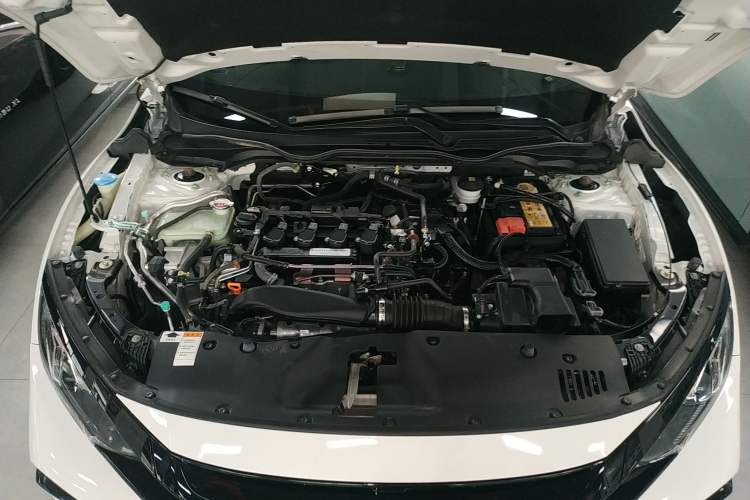 Used Honda Civic 2021 HATCHBACK 220TURBO CVT New Trendsetter Engine Bay