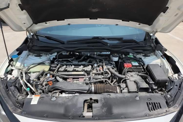 Used Honda Civic 2021 HATCHBACK 220TURBO CVT New Trendsetter Engine Bay
