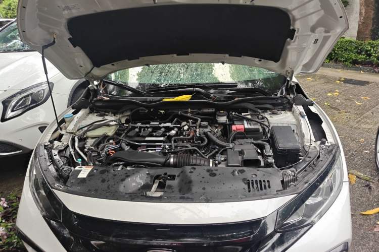 Used Honda Civic 2021 HATCHBACK 220TURBO CVT New Trendsetter Engine Bay