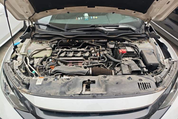 Used Honda Civic 2021 HATCHBACK 220TURBO CVT New Trendsetter Engine Bay