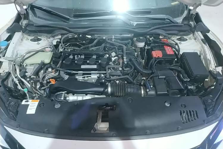 Used Honda Civic 2021 HATCHBACK 220TURBO CVT New Trendsetter Engine Bay