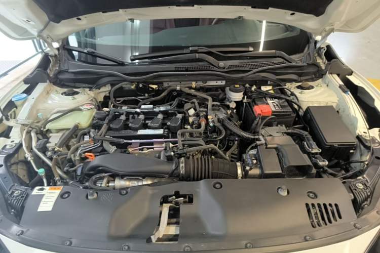 Used Honda Civic 2021 HATCHBACK 220TURBO CVT New Trendsetter Engine Bay