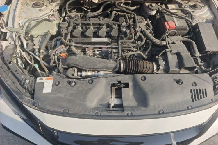 Used Honda Civic 2021 HATCHBACK 220TURBO CVT New Trendsetter Engine Bay