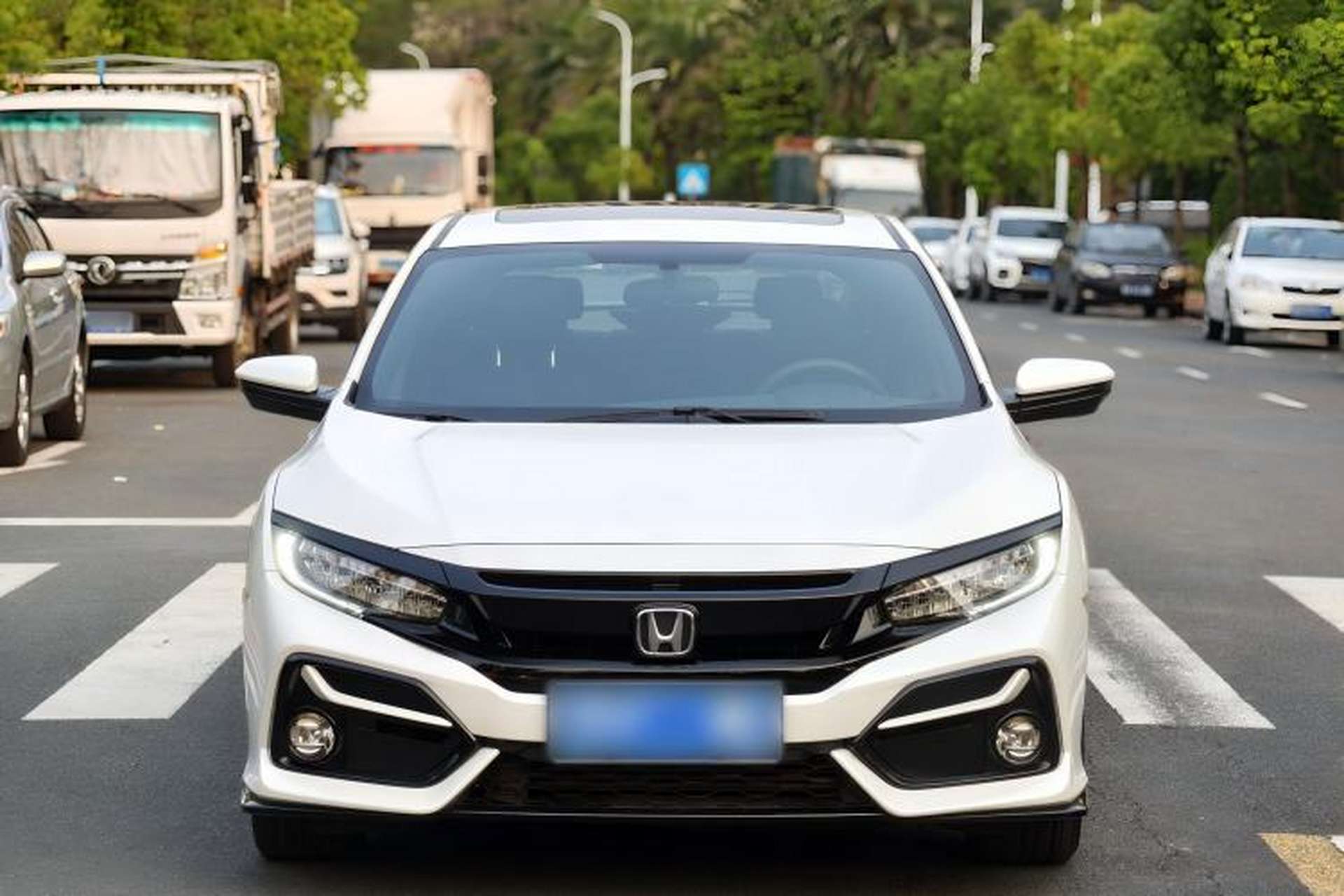 Used Honda Civic 2021 HATCHBACK 220TURBO CVT New Trendsetter Exterior 2