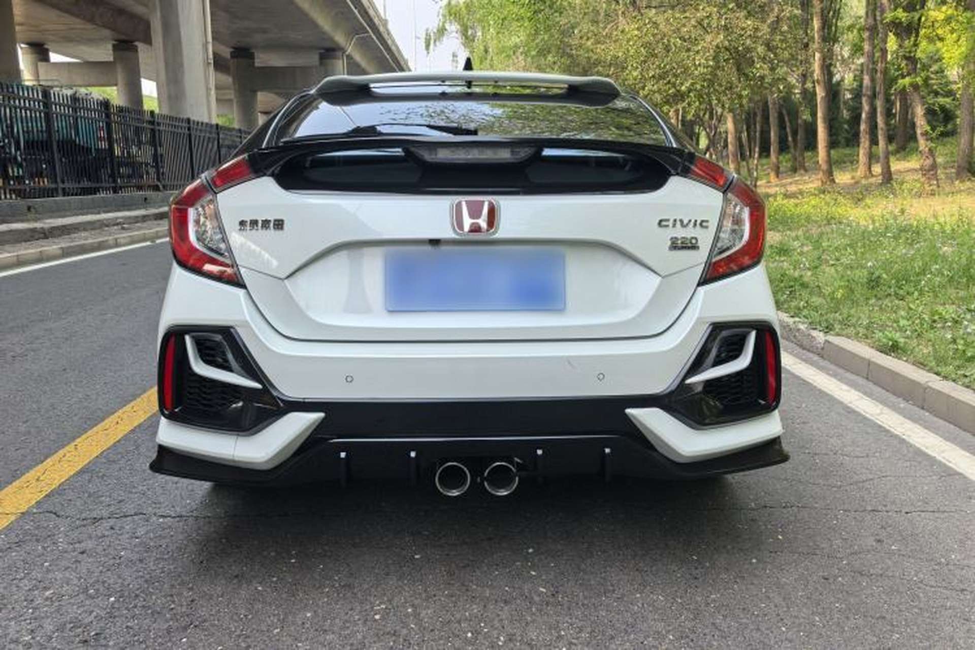 Used Honda Civic 2021 HATCHBACK 220TURBO CVT Trendy Cool Edition Exterior 3