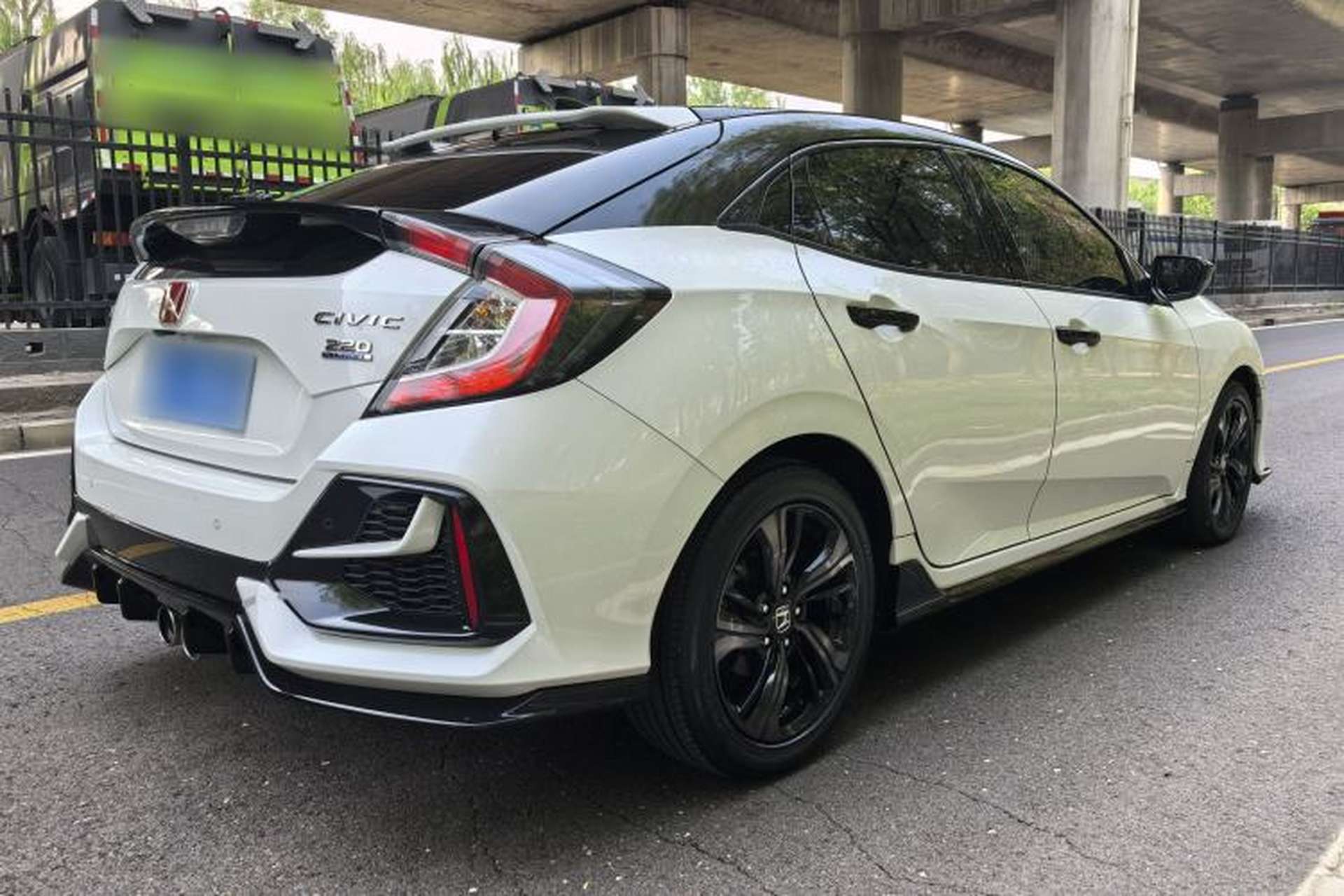 Used Honda Civic 2021 HATCHBACK 220TURBO CVT Trendy Cool Edition Exterior 4