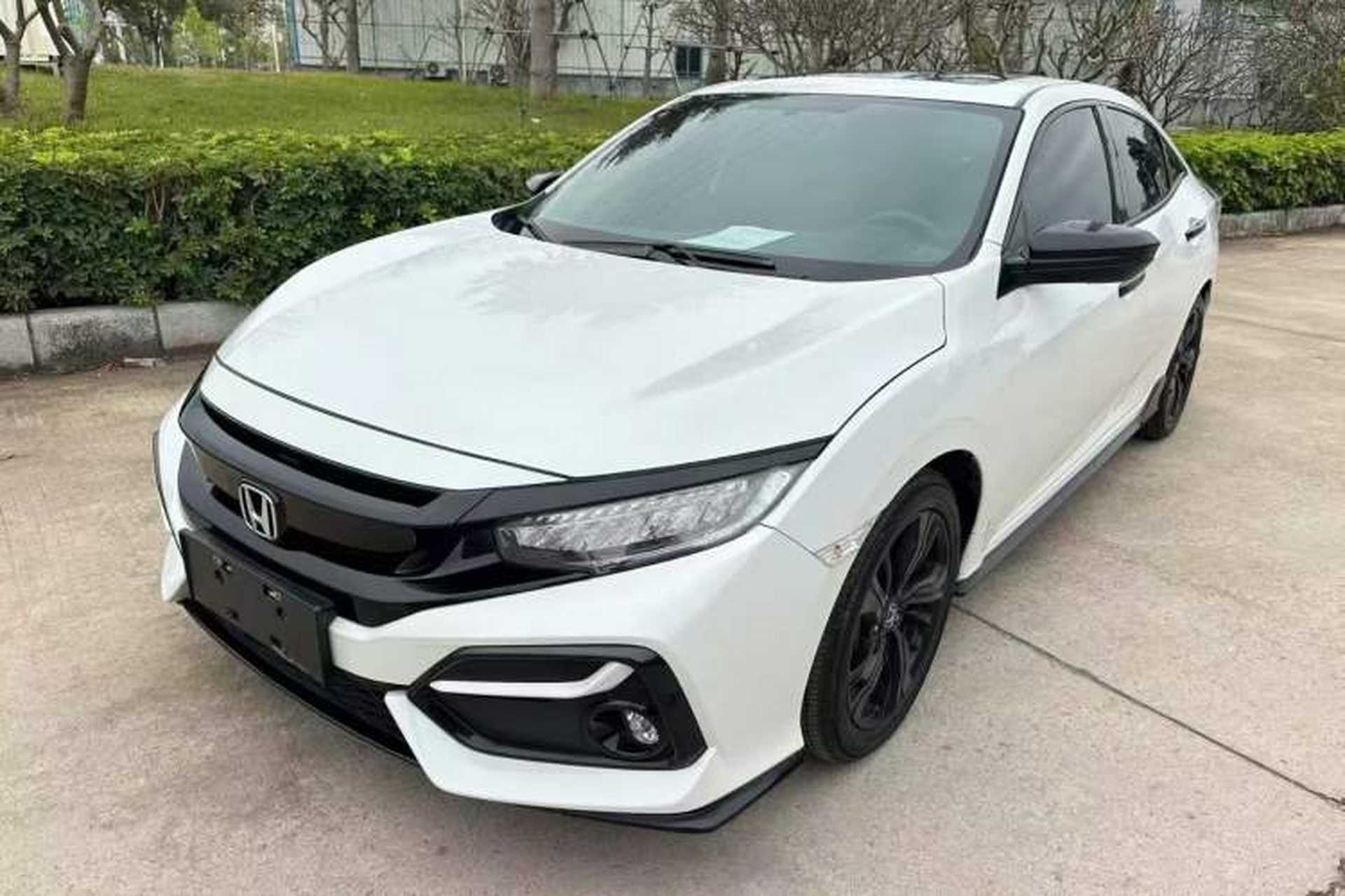 Used Honda Civic 2021 HATCHBACK 220TURBO CVT New Trendsetter Front Left 45 Deg