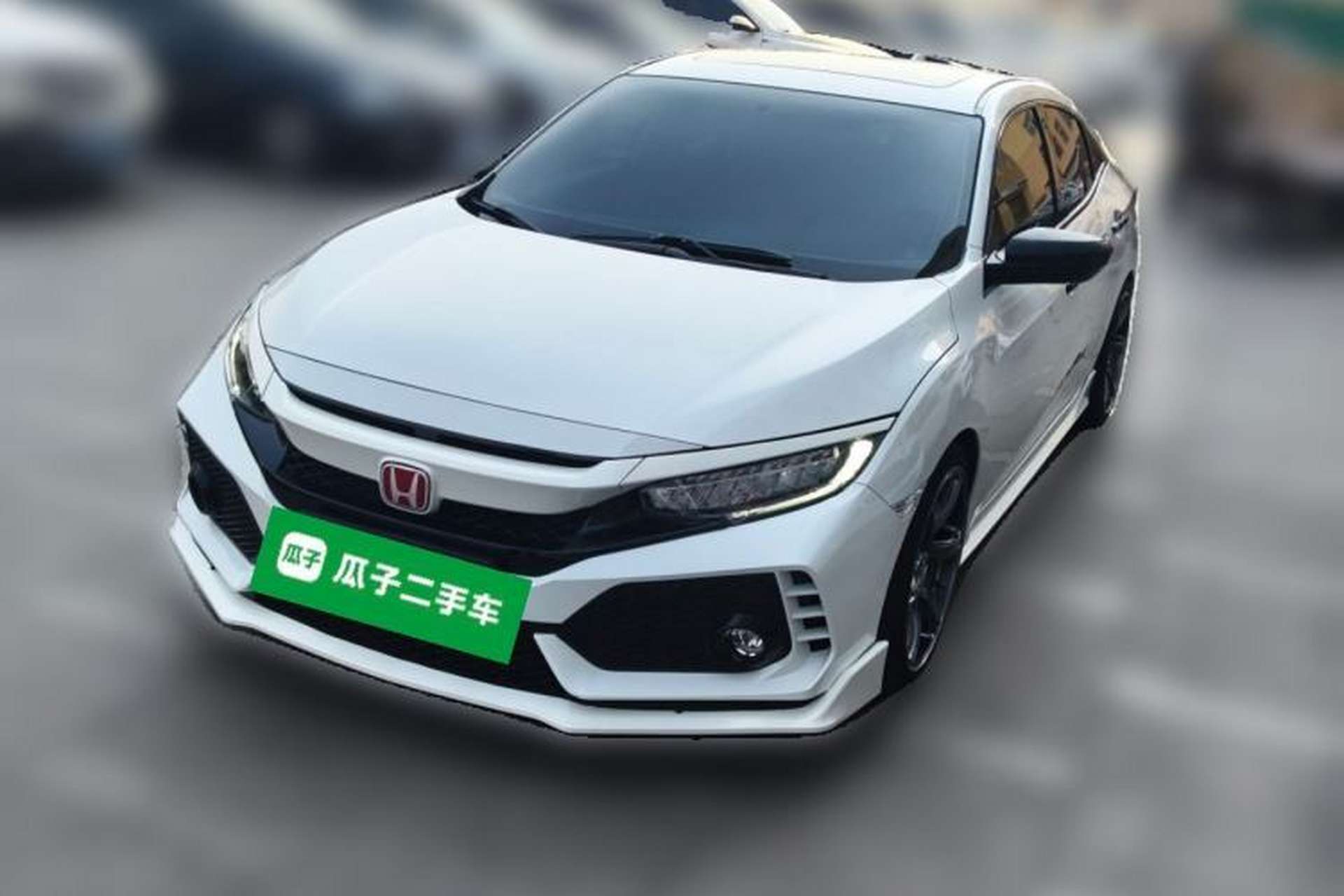Used Honda Civic 2021 HATCHBACK 220TURBO CVT Trendy Cool Edition Front Left 45 Deg