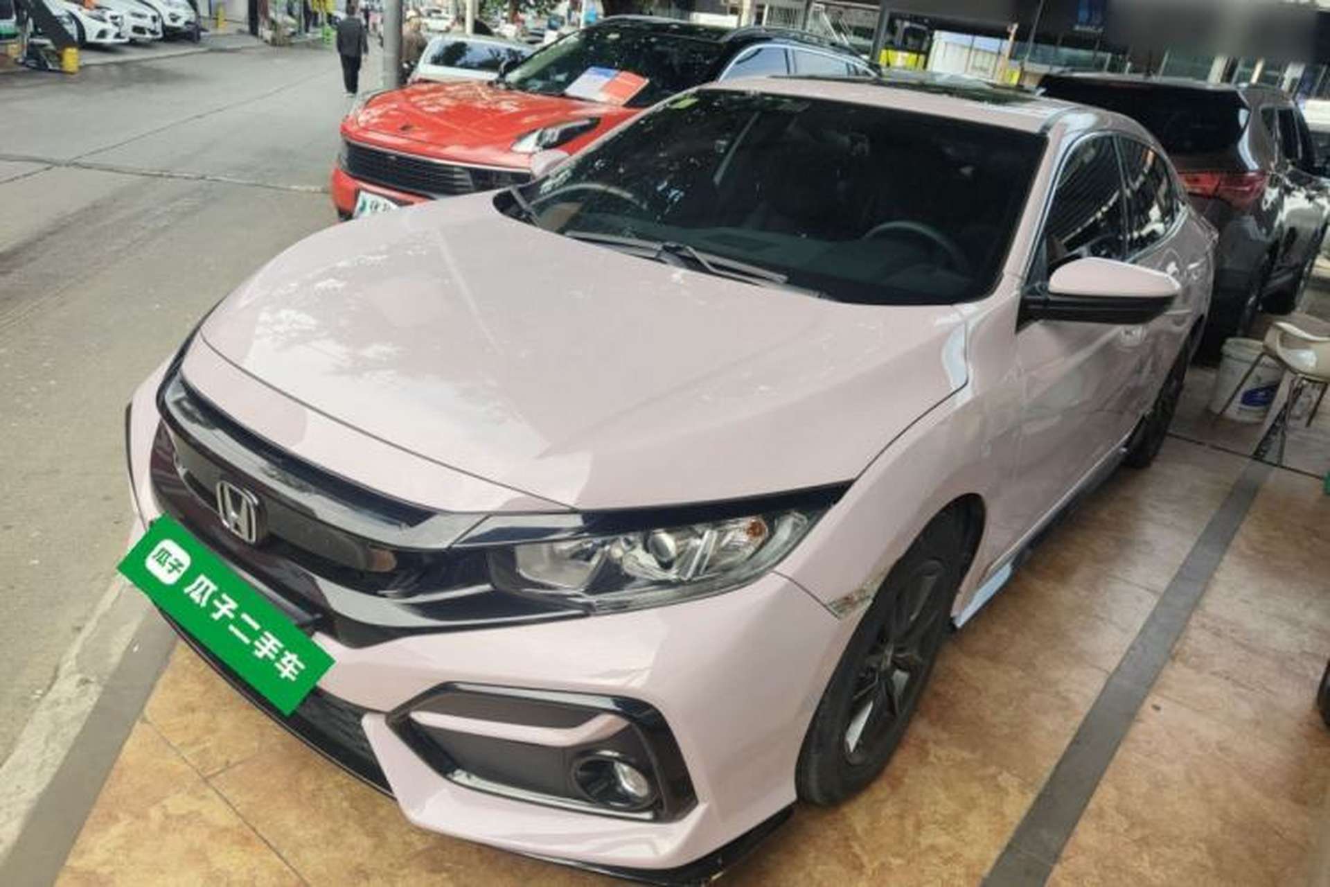Used Honda Civic 2021 HATCHBACK 220TURBO CVT Dynamic Control Front Left 45 Deg