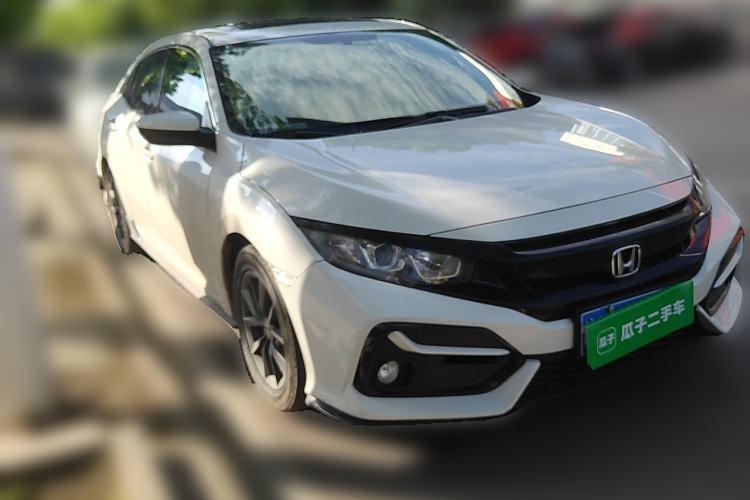 Used Honda Civic 2021 HATCHBACK 220TURBO CVT New Trendsetter Front Right 45 Deg