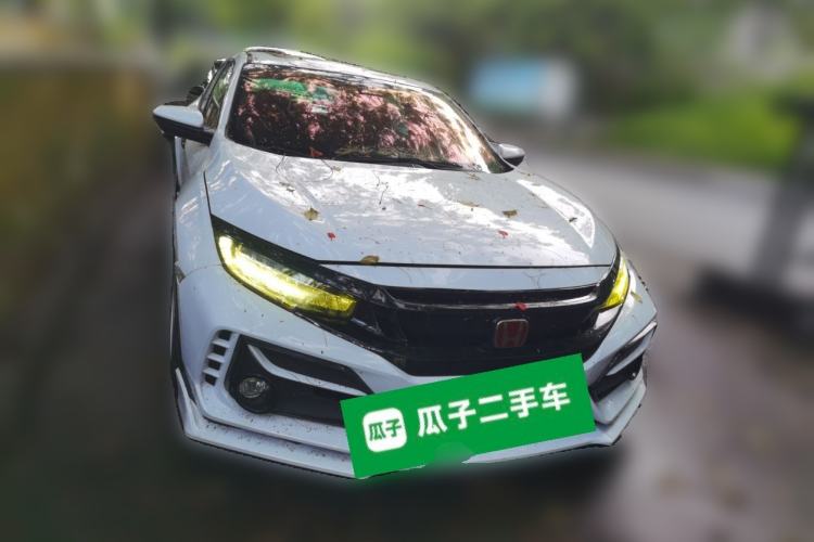 Used Honda Civic 2021 HATCHBACK 220TURBO CVT Trendy Cool Edition Front Right 45 Deg