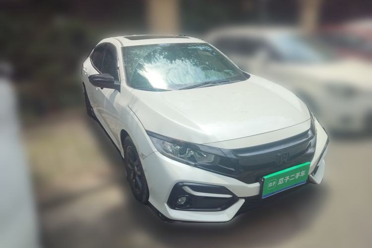 Used Honda Civic 2021 HATCHBACK 220TURBO CVT New Trendsetter Front Right 45 Deg