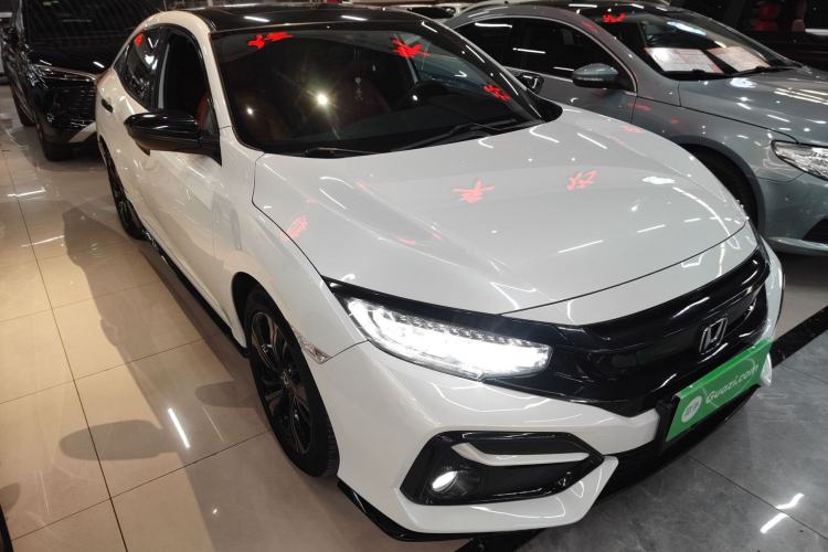 Used Honda Civic 2021 HATCHBACK 220TURBO CVT Trendy Cool Edition Front Right 45 Deg