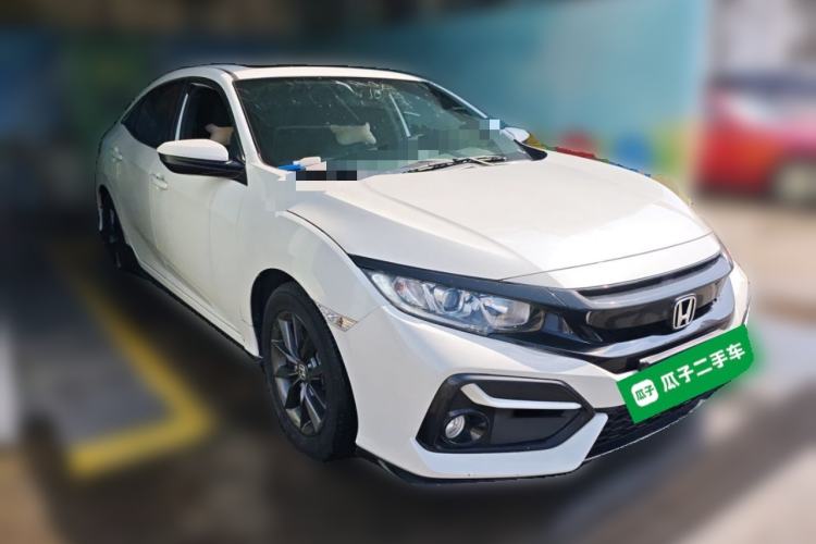 Used Honda Civic 2021 HATCHBACK 220TURBO CVT New Trendsetter Front Right 45 Deg