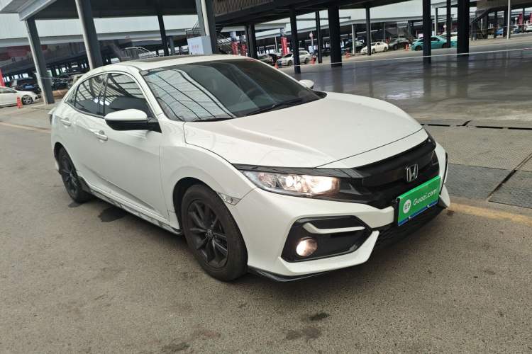 Used Honda Civic 2021 HATCHBACK 220TURBO CVT New Trendsetter Front Right 45 Deg