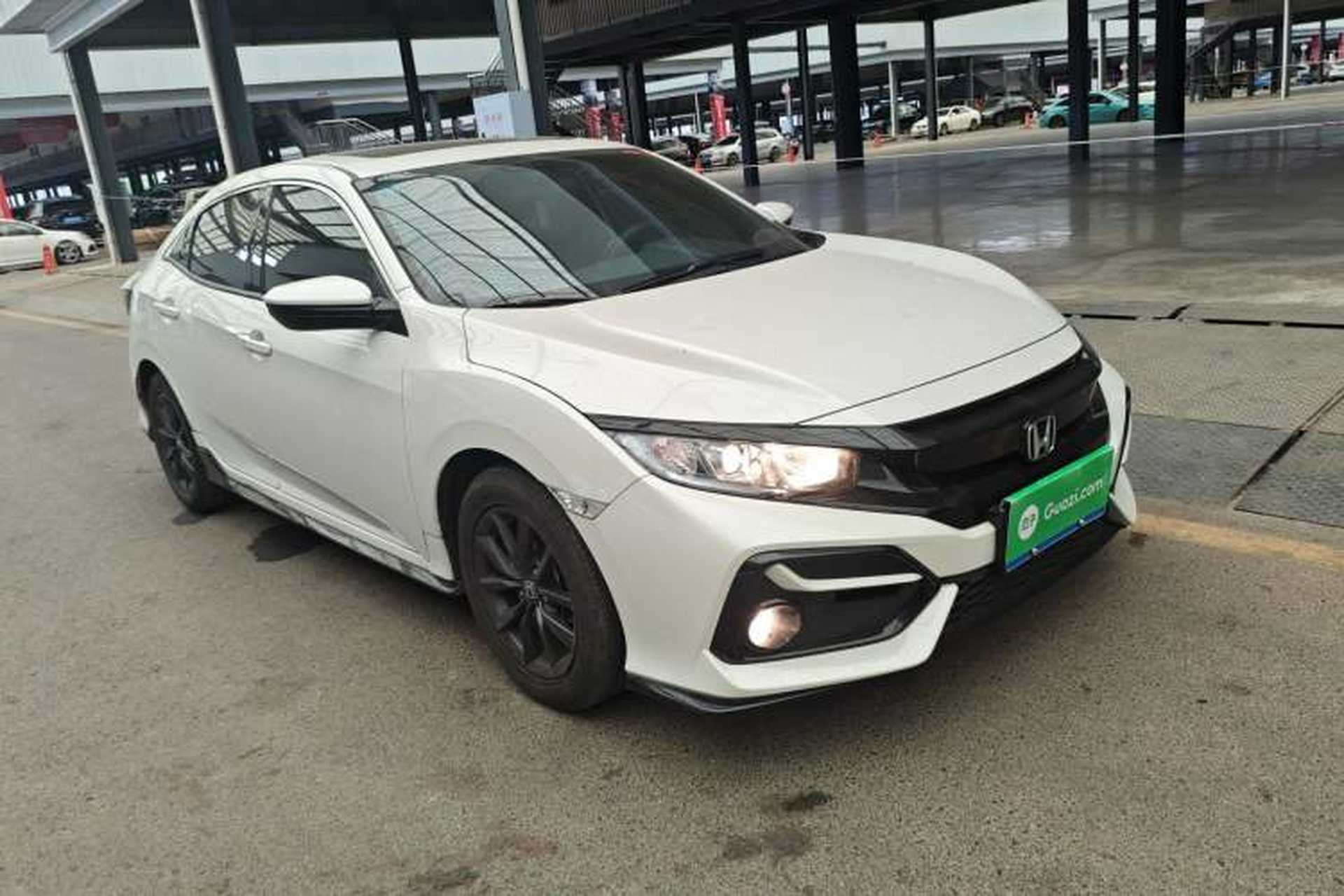 Used Honda Civic 2021 HATCHBACK 220TURBO CVT New Trendsetter Front Right 45 Deg