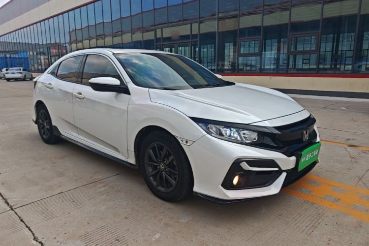 Used Honda Civic 2021 HATCHBACK 220TURBO CVT New Trendsetter Front Right 45 Deg