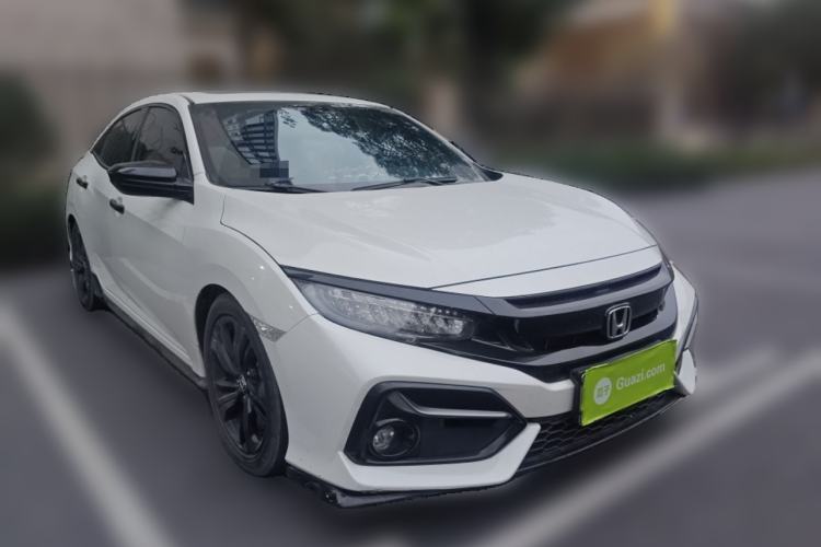 Used Honda Civic 2021 HATCHBACK 220TURBO CVT Trendy Cool Edition Front Right 45 Deg