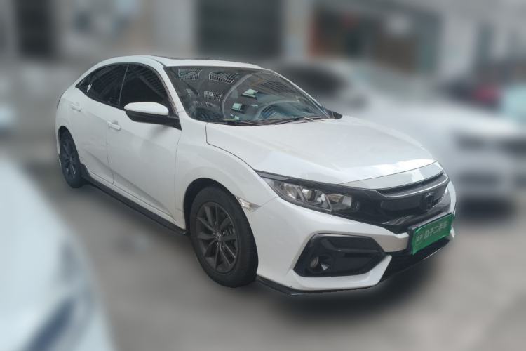 Used Honda Civic 2021 HATCHBACK 220TURBO CVT New Trendsetter Front Right 45 Deg