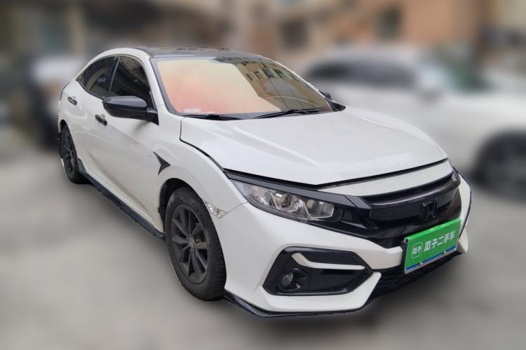 Used Honda Civic 2021 HATCHBACK 220TURBO CVT New Trendsetter Front Right 45 Deg